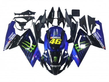 2006-2011 Blue Black Green Monster 46 Aprilia RS125 Motorcycle Fairings Canada