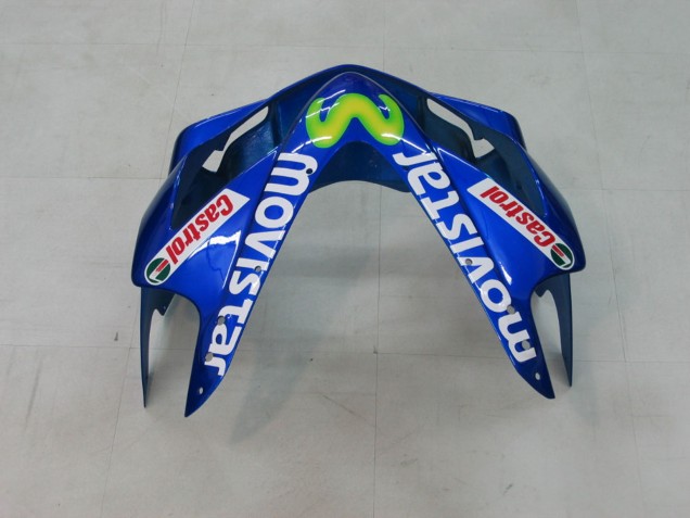 2004-2007 Blue Yellow Green MoviStar Honda CBR600 F4i Motorcycle Fairings Canada