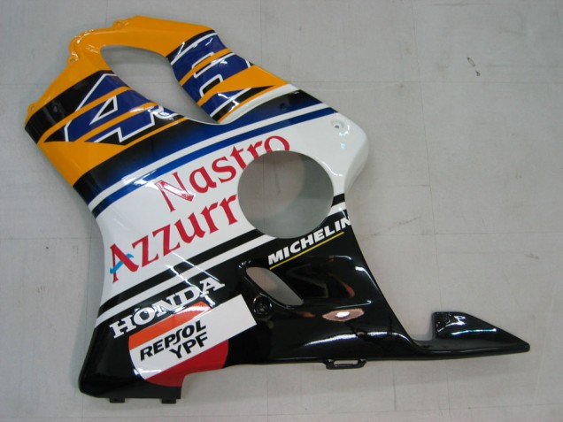 2004-2007 Yellow Blue White Black Nastro Azzurro Honda CBR600 F4i Motorcycle Fairings Canada
