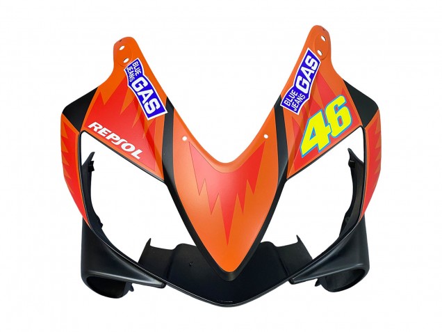 2004-2007 Matte Black Orange Rossi Honda CBR600 F4i Motorcycle Fairings Canada