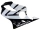 2004-2007 White Glossy Black Honda CBR600 F4i Motorcycle Fairings Canada