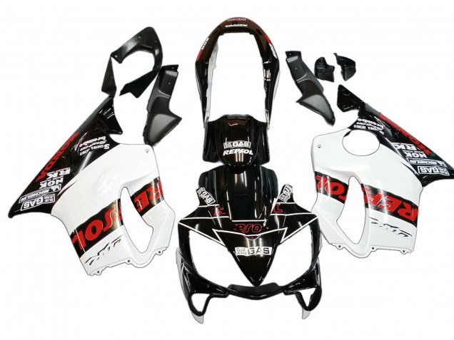 2004-2007 White Glossy Black Red Repsol Honda CBR600 F4i Motorcycle Fairings Canada
