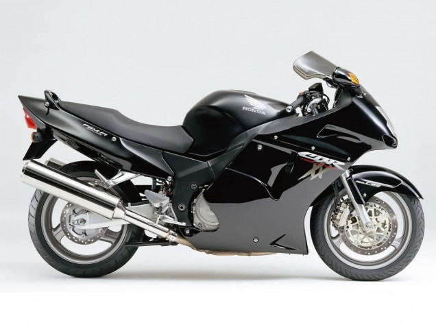 1996-2007 Glossy Black Honda CBR1100XX Blackbird Abs Motorcycle Fairings Canada