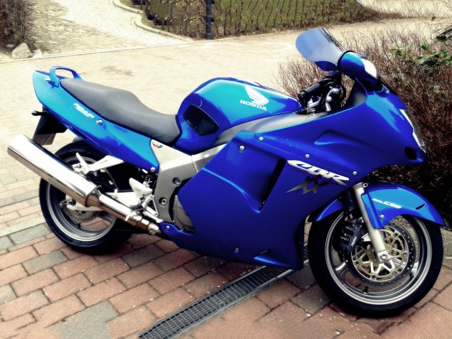 1996-2007 Blue Honda CBR1100XX Blackbird Abs Motorcycle Fairings Canada