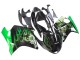 1996-2007 Glossy Black Green Flame Honda CBR1100XX Blackbird Motorcycle Fairing Canada