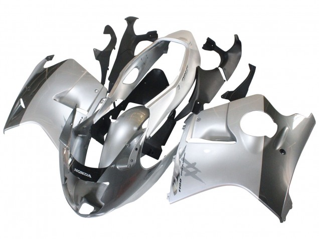 1996-2007 Silver Grey Honda CBR1100XX Blackbird Motorcycle Fairings Canada