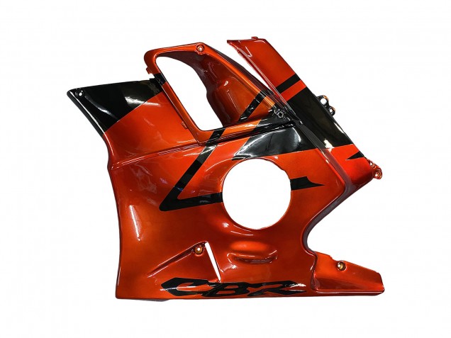 1991-1994 Orange Glossy Black Honda CBR600 F2 Motorcycle Fairings Canada