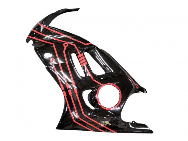 1997-1998 Red Glossy Black Honda CBR600 F3 Motorcycle Fairing Kits Canada
