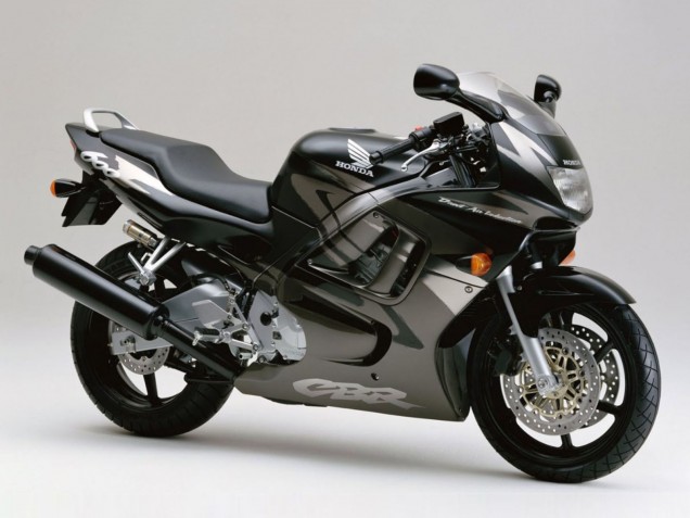 1997-1998 Grey Matte Black Honda CBR600 F3 Motorcycle Fairings Canada