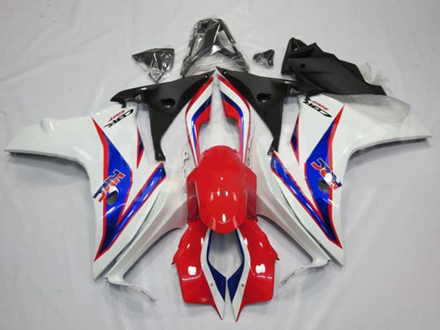 2011-2013 White Red Blue HRC Honda CBR600F Motorcycle Fairings Canada