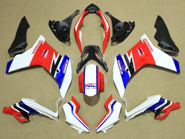 2011-2013 White Red Blue Honda CBR600F Motorcycle Fairings Canada