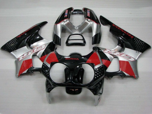 1992-1993 Silver Red Glossy Black Honda CBR900RR 893 Motorcycle Fairings Canada