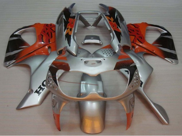 1992-1993 Silver Orange Glossy Black Honda CBR900RR 893 Motorcycle Fairings Canada