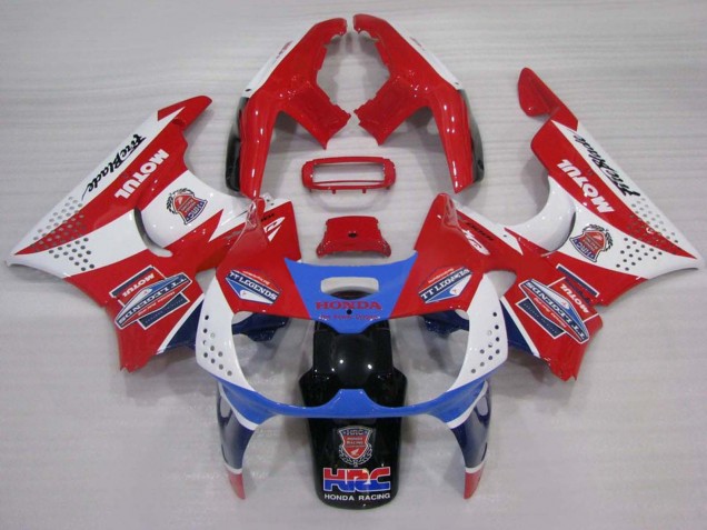 1994-1995 White Red Light Blue Motul Honda CBR900RR 893 Motorcycle Fairings Canada
