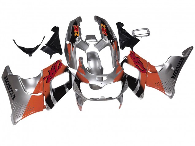 1994-1995 Silver Orange Glossy Black Honda CBR900RR 893 Motorcycle Fairings Canada