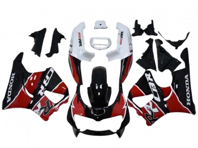 1996-1997 White Red Glossy Black Honda CBR900RR 893 Motorcycle Fairings Canada
