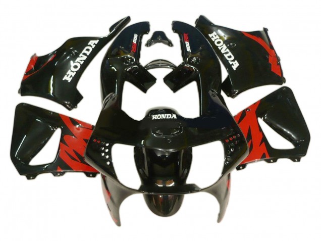 1998-1999 Red Glossy Black Honda CBR900RR 919 Motorcycle Fairing Canada