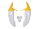 1998-1999 White Yellow Glossy Black Honda CBR900RR 919 Motorcycle Fairings Canada