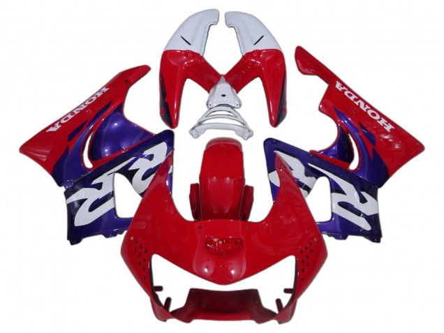 1998-1999 White Red Blue Honda CBR900RR 919 Motorcycle Fairing Canada
