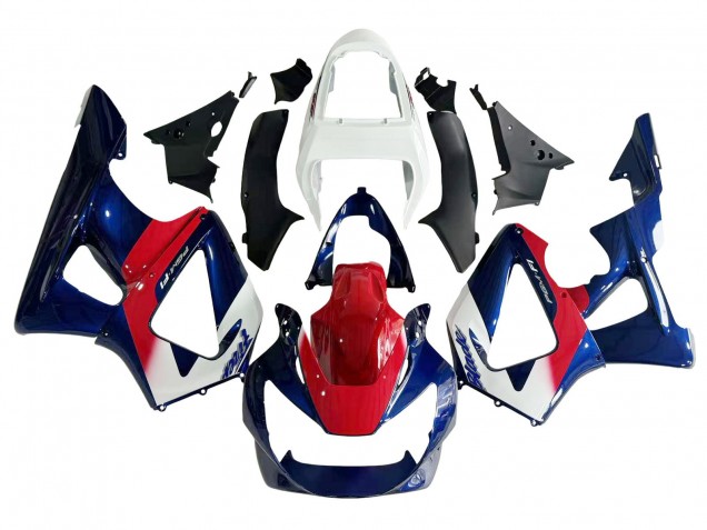 2000-2001 White Red Blue Honda CBR900RR 929 Motorcycle Fairing Canada