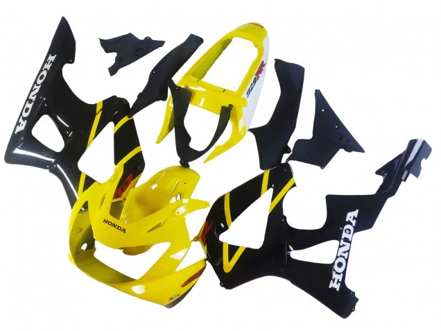 2000-2001 Yellow Glossy Black Honda CBR900RR 929 Motorcycle Fairings Canada