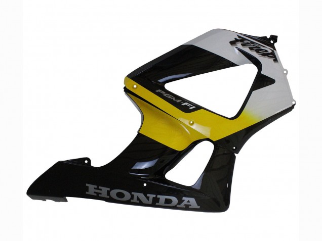 2000-2001 White Yellow Glossy Black Honda CBR900RR 929 Motorcycle Fairings Canada