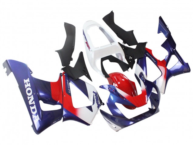 2000-2001 White Red Blue Honda CBR900RR 929 Motorcycle Fairings Canada