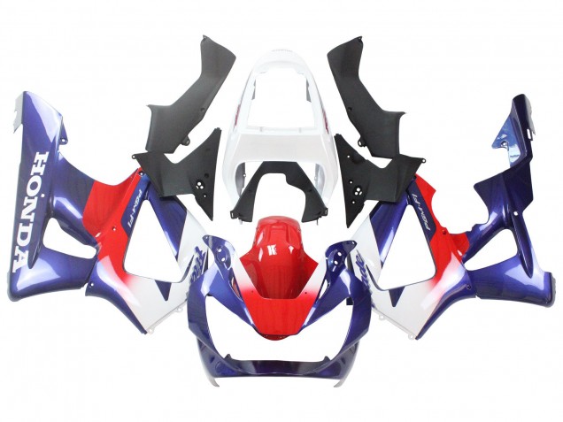 2000-2001 White Red Blue Honda CBR900RR 929 Motorcycle Fairings Canada