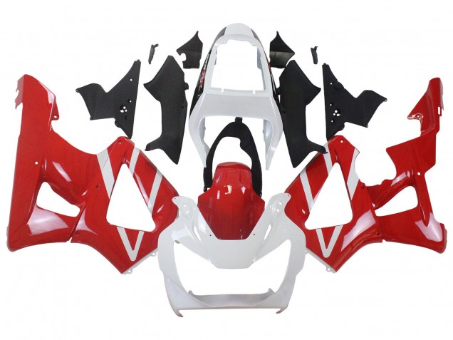 2000-2001 White Red Honda CBR900RR 929 Motorcycle Fairings Canada