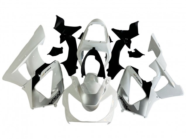 2000-2001 White Silver Honda CBR900RR 929 Motorcycle Fairings Canada