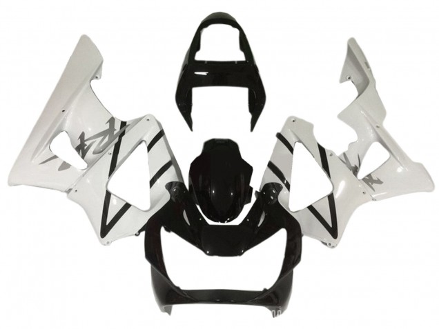 2000-2001 White Glossy Black Honda CBR900RR 929 Motorcycle Fairings Canada