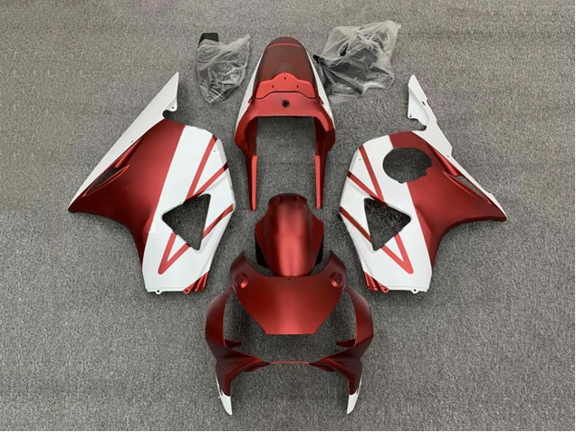 2002-2003 White Red Honda CBR900RR 954 Motorcycle Fairings Canada
