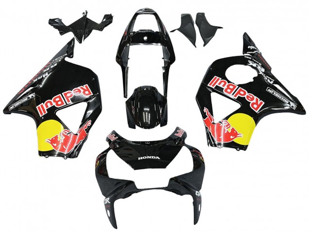 2002-2003 Glossy Black Yellow Red Bull Michelin Honda CBR900RR 954 Motorcycle Fairings Canada