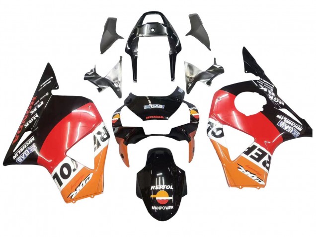 2002-2003 Orange White Red Glossy Black Repsol Honda CBR900RR 954 Motorcycle Fairing Kits Canada