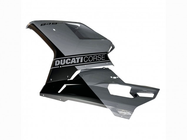 2007-2014 Silver Gold Matte Black Ducati 848 Motorcycle Fairings Canada