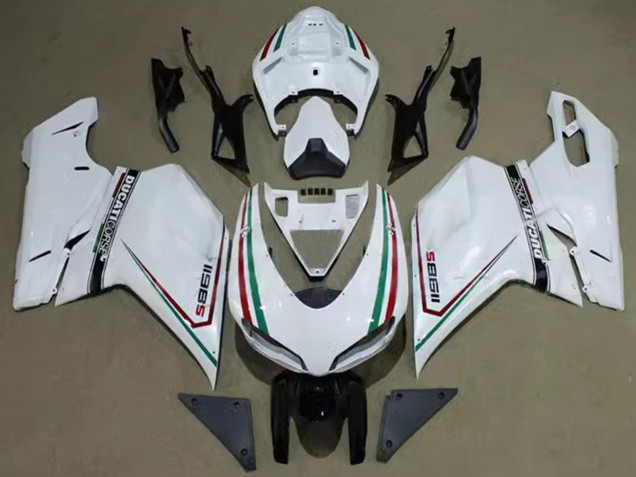 2007-2014 White Red Green Black Corse Ducati 1198 Motorcycle Fairings Canada