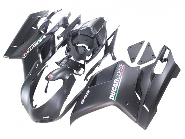 2007-2014 Matte Grey Ducati 848 Motorcycle Fairings Canada