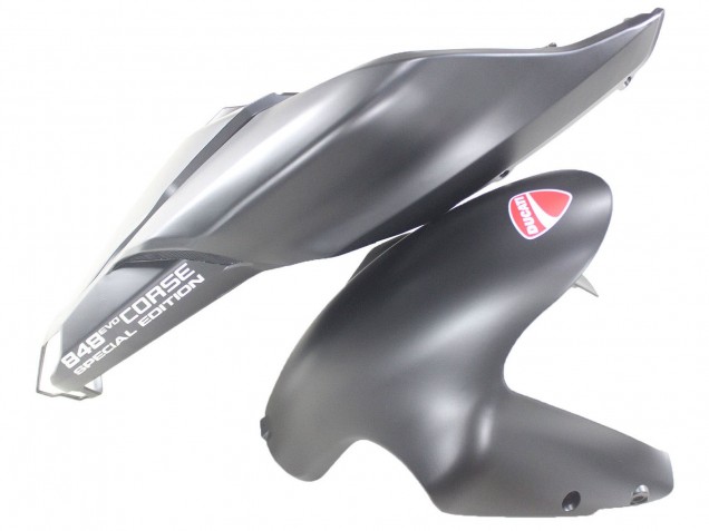 2007-2014 Matte Grey Ducati 848 Motorcycle Fairings Canada
