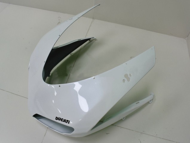 2007-2014 White Matte Black Ducati 848 Motorcycle Fairings Canada
