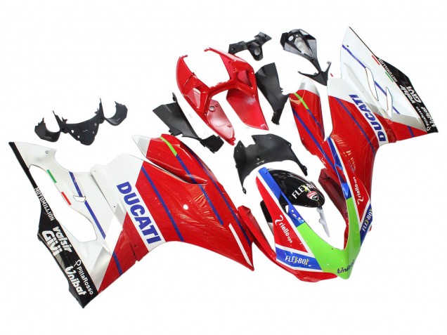 2011-2014 White Red Green Blue Glossy Black Flex-Box Ducati Panigale 899/1199 Motorcycle Fairings Canada