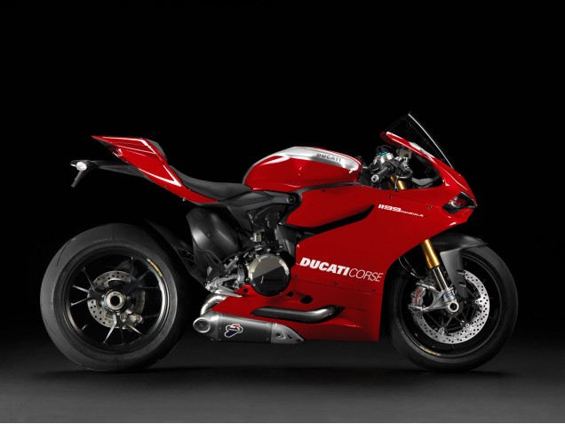 2011-2014 Red Ducati 1199 Motorcycle Fairing Canada
