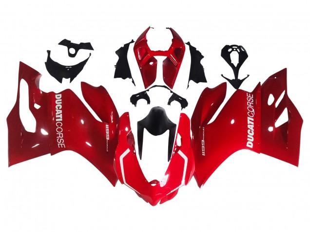 2011-2014 Red Ducati 1199 Motorcycle Fairing Canada