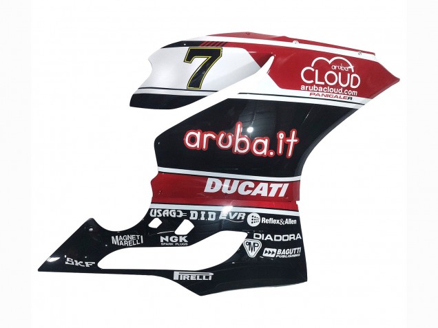 2011-2014 White Red Glossy Black Aruba.it 7 Ducati Panigale 899/1199 Motorcycle Fairings Canada