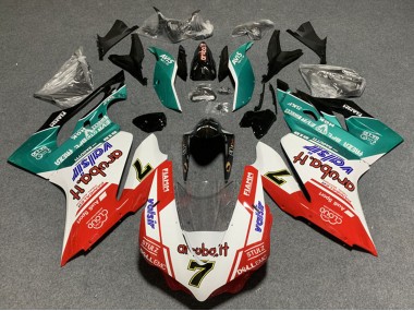 2011-2014 White Red Green Glossy Black Avis Valsir 7 Ducati Panigale 899/1199 Motorcycle Fairings Canada