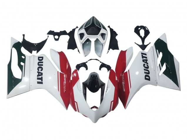 2011-2014 White Red Glossy Black Ducati Panigale 899 Motorcycle Fairings Canada