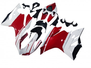 2011-2014 White Red Glossy Black Ducati 1199 Motorcycle Fairings Canada