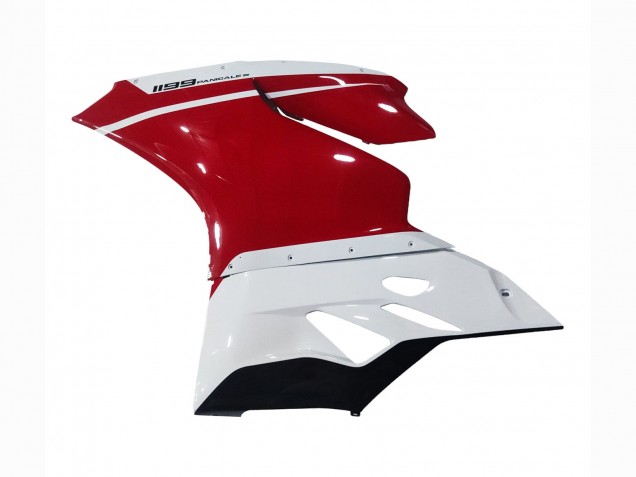 2011-2014 White Red Glossy Black Ducati 1199 Motorcycle Fairings Canada