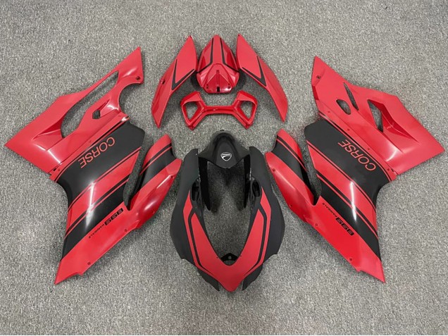 2003-2004 Red Glossy Black Corse Ducati 999 Motorcycle Fairings Canada