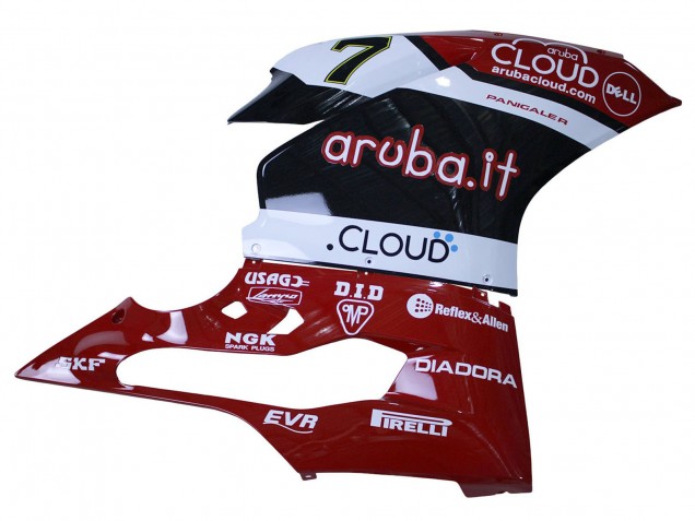 2015-2020 White Red Black Aruba 7 Ducati 959/1299 Motorcycle Fairings Canada