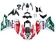 2015-2020 White Red Green Valsir Fiamm 7 Ducati 959/1299 Motorcycle Fairings Canada